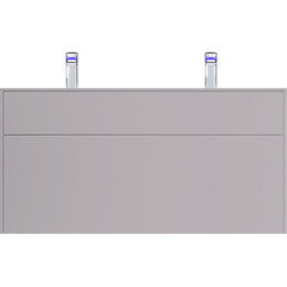 Тумба подвесная с раковиной Am.Pm Inspire 2.0 120 см M50AFHX1203EGM, серый фото 