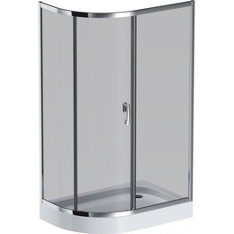 Душевое ограждение Am.Pm Like 120x80 см W83G-302U120CG, хром/тонированное фото 