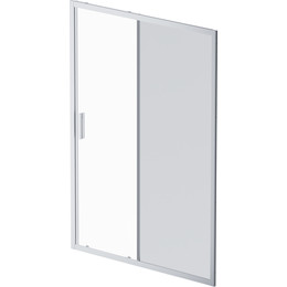 Дверь душевая Am.Pm Gem Solo 140х195 см W90G-140-1-195MG, хром/тонированное фото 