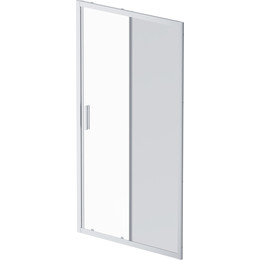 Дверь душевая Am.Pm Gem Solo 110х195 см W90G-110-1-195MG, хром/тонированное фото 