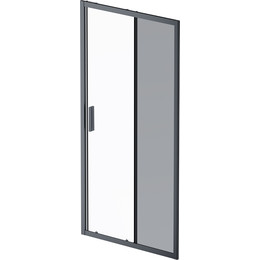 Дверь душевая Am.Pm Gem Solo 100х195 см W90G-100-1-195BG, черный/тонированное фото 
