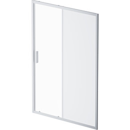 Дверь душевая Am.Pm Gem Solo 140 см W90G-140-1-195MM, хром/матовое фото 