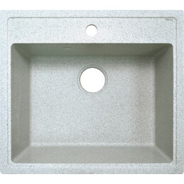 Кухонная мойка Azario Litos CS00078328, светло-серый, Цвет производителя: светло-серый фото 