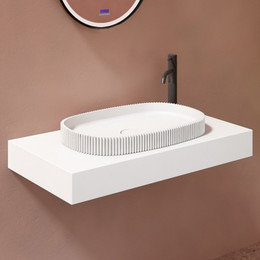 Раковина-чаша Abber Stein 55 см AS2601 фото 