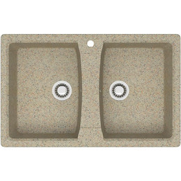 Кухонная мойка Azario Elmas CS00078334, песочный, Цвет производителя: песочный фото 