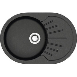 Кухонная мойка Azario Flora CS00079913, чёрный, Цвет производителя: чёрный фото 