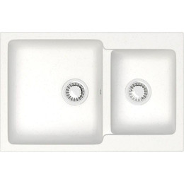 Кухонная мойка Azario Grand CS00079901, белый лёд, Цвет производителя: белый лёд фото 