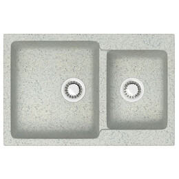 Кухонная мойка Azario Grand CS00079906, светло-серый, Цвет производителя: светло-серый фото 