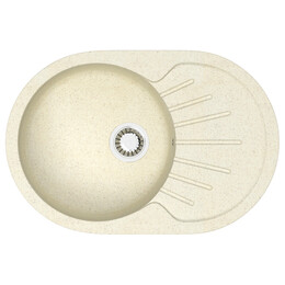 Кухонная мойка Azario Flora CS00079912, бежевый, Цвет производителя: бежевый фото 