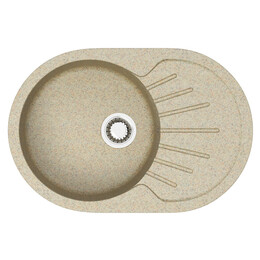 Кухонная мойка Azario Flora CS00079915, песочный, Цвет производителя: песочный фото 