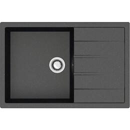 Кухонная мойка Azario Vision CS00078339, чёрный, Цвет производителя: чёрный фото 