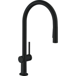 Смеситель для кухни Hansgrohe Talis M54 210 72800670, черный матовый фото 