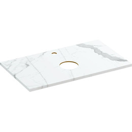 Столешница Cersanit Stone Energy 80 см A63853, белый матовый фото 