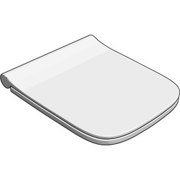 Сиденье с крышкой для унитаза Dreja Enzo микролифт 88.0002 фото 