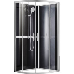 Душевое кабина Azario Denver 90x90 см AZ-N10812 900, хром/прозрачное фото 