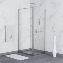 Душевое ограждение RGW SV-43-1 100x90 см 063243109-011, хром/прозрачное фото 