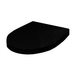 Сиденье с крышкой для унитаза Roca Victoria Nord Black Edition микролифт ZRU9302627 фото 