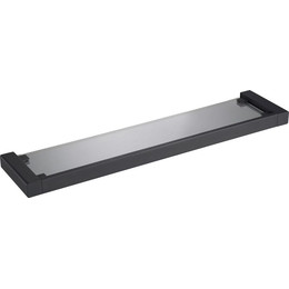 Стеклянная полка Timo Selene 14072/03, цвет чёрный фото 