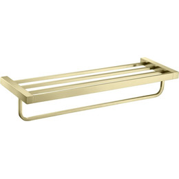 Полка для полотенец Timo Selene 17058/17, цвет золото матовое фото 