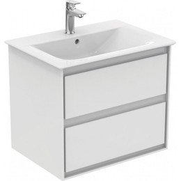 Тумба подвесная с раковиной Ideal Standard Connect Air 64 см E0818B2+E028901 фото 