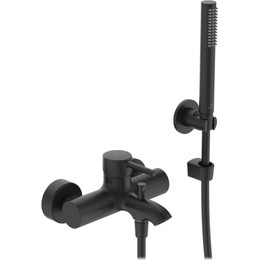 Смеситель для ванны Ideal Standard Ceraline BC270XG, черный матовый фото 