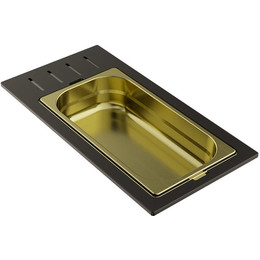 Контейнер для кухонной мойки Omoikiri DC-01-1 LG 4999039, светлое золото фото 