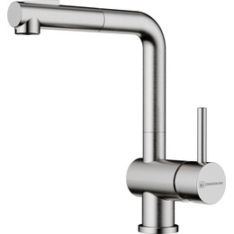 Смеситель для кухни Omoikiri Tanigawa-SB BN 4994457, нержавеющая сталь фото 