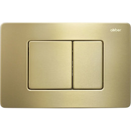 Кнопка смыва Abber AC0120MMG, золото матовое фото 