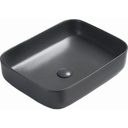 Раковина-чаша Azario 50 см AZ-78109MDH, тёмно-серый матовый фото 