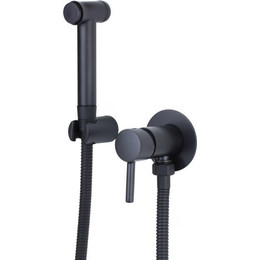 Набор для гигиенического душа Bronze de Luxe Scandi 14512B, черный матовый фото 