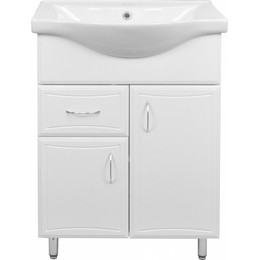 Тумба напольная с раковиной Стиль Коралл 60/1 см фото 