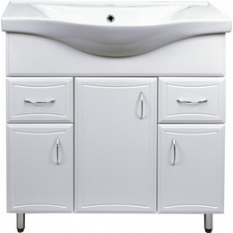 Тумба напольная с раковиной Стиль Коралл 80/2 см фото 