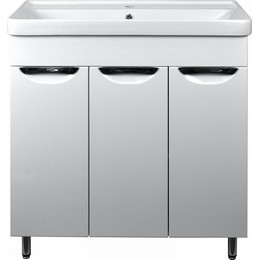 Тумба напольная с раковиной Стиль 80 см (раковина Monte) фото 