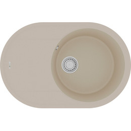 Кухонная мойка Lemark Lacha 760 9910056, бежевый, Цвет производителя: бежевый фото 