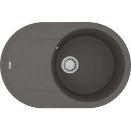 Кухонная мойка Lemark Lacha 760 9910059, серый шёлк, Цвет производителя: серый шёлк фото 