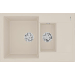 Кухонная мойка Lemark Ramza 760 9910042, шампань, Цвет производителя: шампань фото 