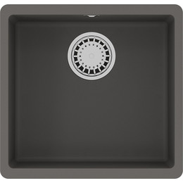 Кухонная мойка Lemark Sinara 440-U 9910071, серый шёлк, Цвет производителя: серый шёлк фото 