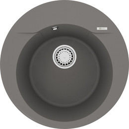 Кухонная мойка Lemark Sula 500 9910005, серый шёлк, Цвет производителя: серый шёлк фото 