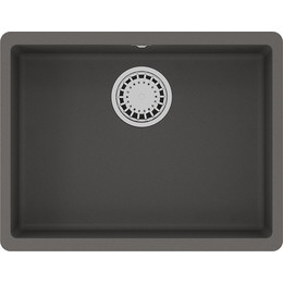 Кухонная мойка Lemark Sinara 540-U 9910077, серый шёлк, Цвет производителя: серый шёлк фото 