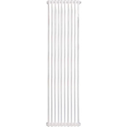 Вертикальный радиатор Zehnder Charleston 3180 480х1800 мм (10 секций) боковое подключение фото 