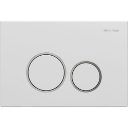 Кнопка смыва Allen Brau Priority 9.20001.20, белый фото 