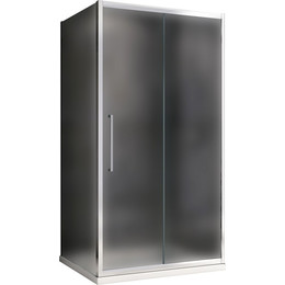 Душевое ограждение Abber Schwarzer Diamant 120x80 см AG30120MH-S80M, хром/матовое фото 