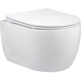 Унитаз подвесной безободковый Vincea Evo VT1-34S с крышкой микролифт фото 