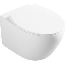 Унитаз подвесной безободковый Vincea Felice VT1-25 с крышкой микролифт фото 
