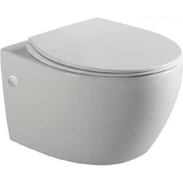 Унитаз подвесной безободковый Vincea Intero VT1-21 с крышкой микролифт фото 