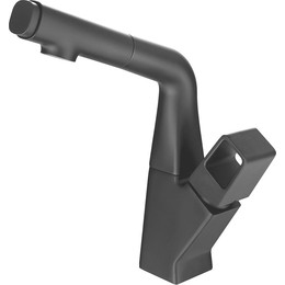 Смеситель для кухни Lemark Soul LM6008BL, черный фото 
