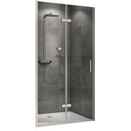 Душевая дверь Abber Zart 70 см AG08070P, хром/прозрачное фото 