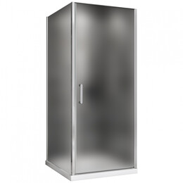 Душевое ограждение Abber Sonnenstrand 90x90 см AG04090M-S90M, хром/матовое фото 