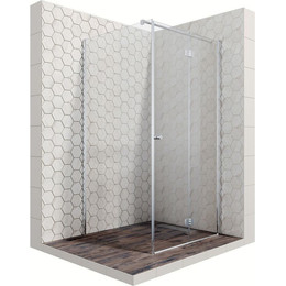 Душевое ограждение Ambassador Diamond 100x100 см 12011106R R, хром/прозрачное фото 