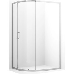 Душевое ограждение Ambassador Kingston 110x80 см 14011116, хром/прозрачное фото 